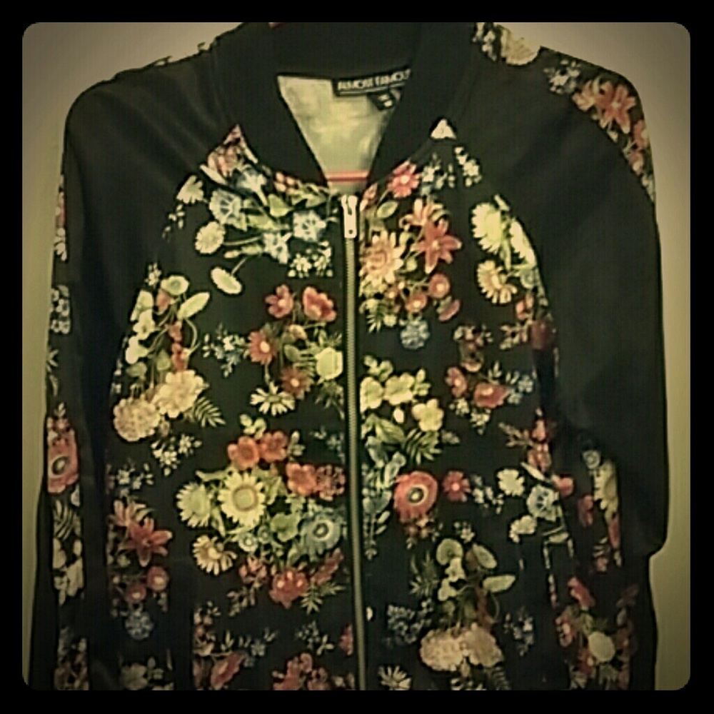 Zip front jacket